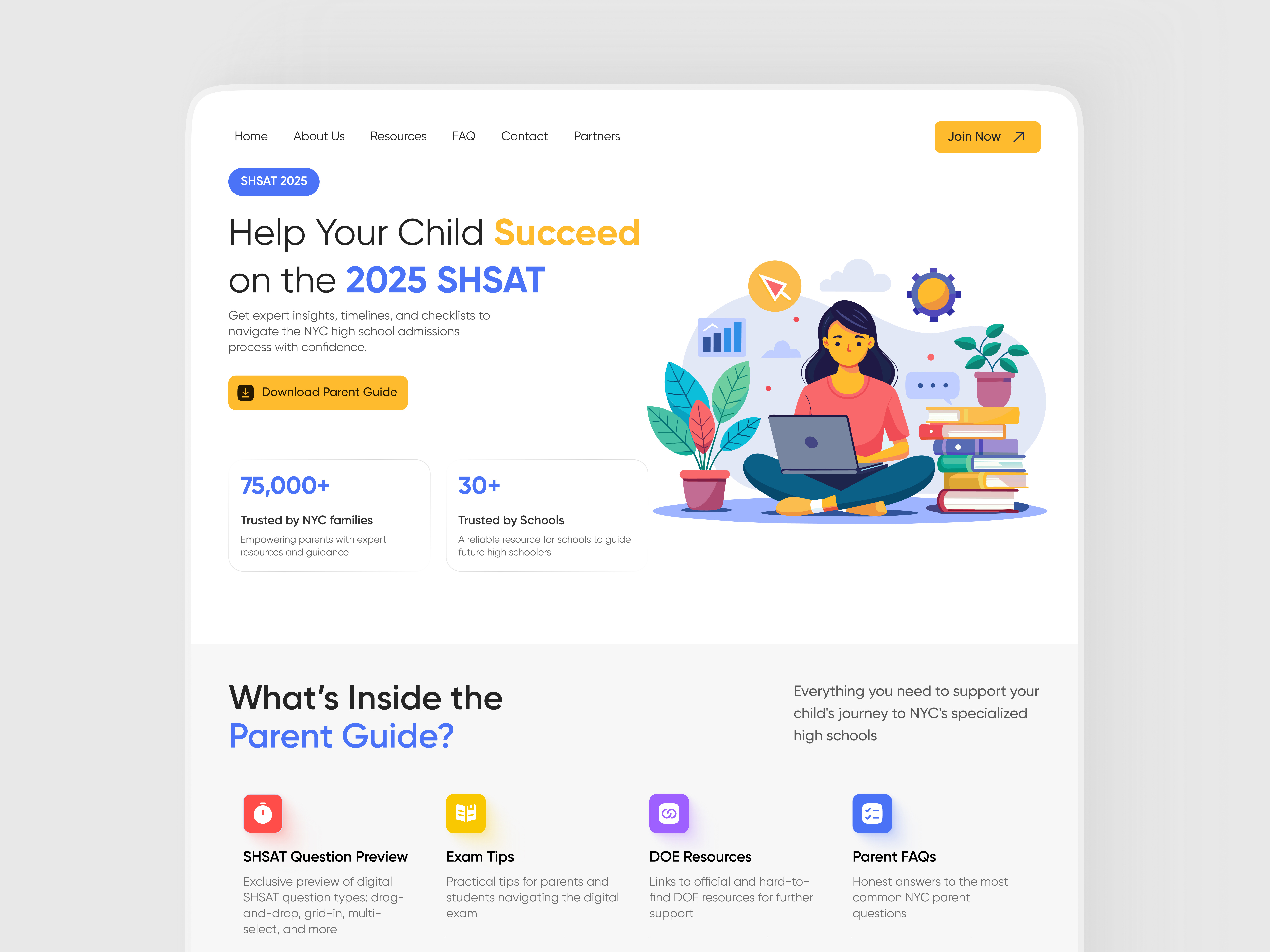 Education Landing Page | Web Design design education landing page education web landing page landing page ui design ui ui design ux