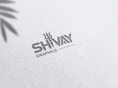 Shivay Graphics Brand Identity Logo brand identity branding graphic design logo logo design logo designer minimal design