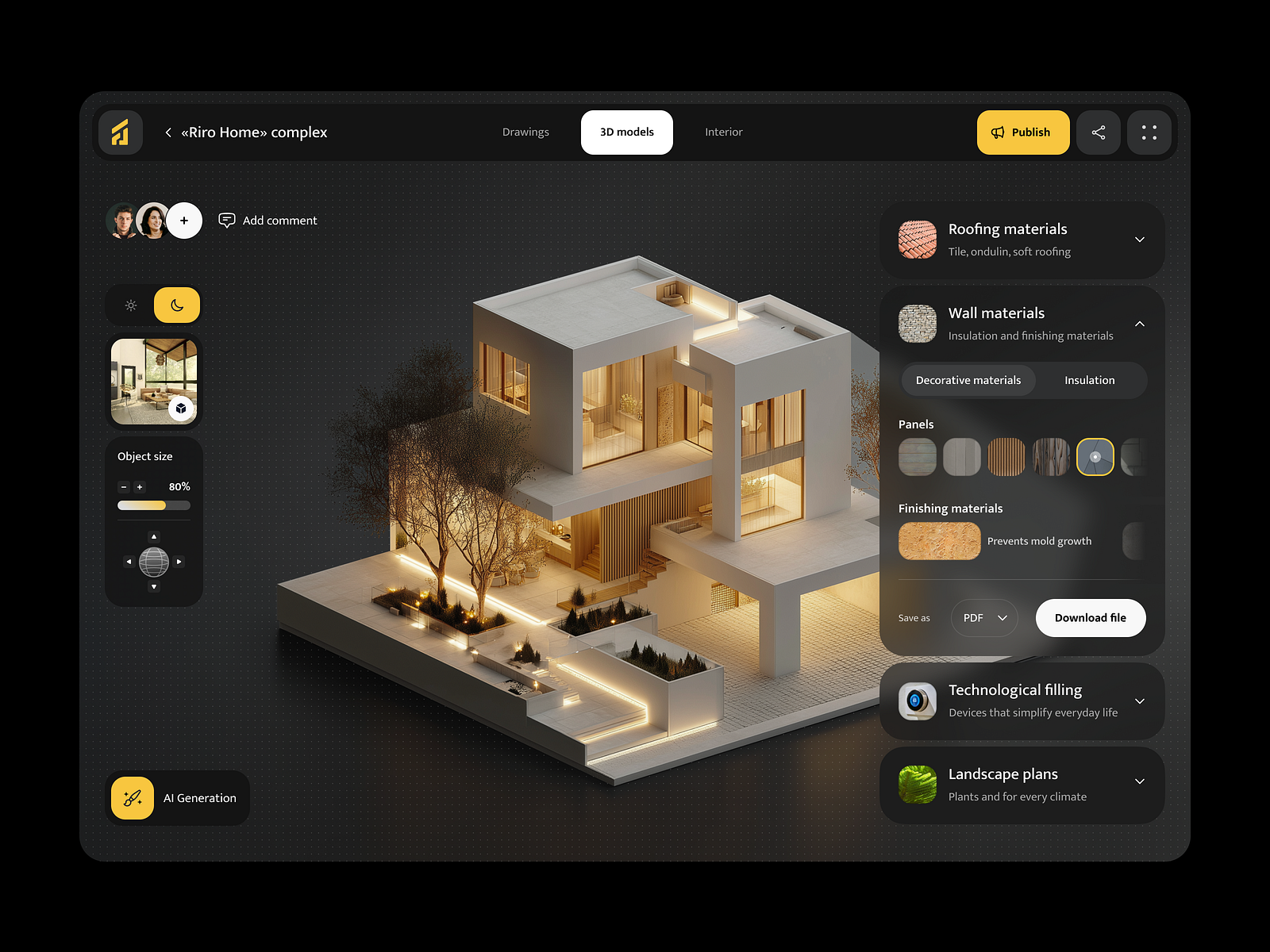 UI-UX for a Modeling Product Buildwy by Halo UI/UX for HALO LAB on Dribbble