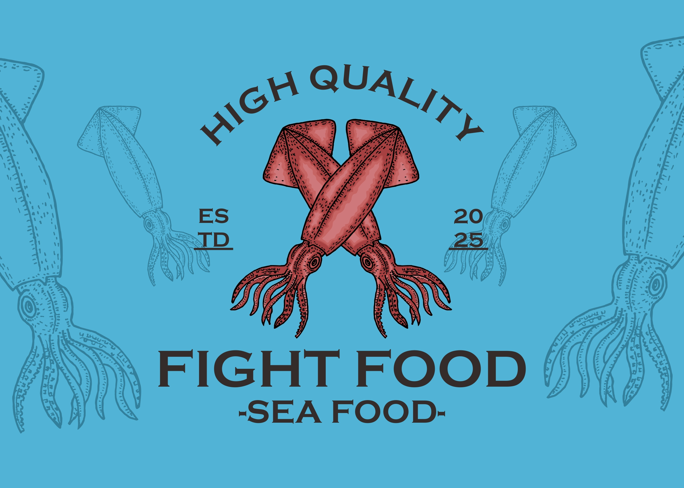 vintage seafood logo branding branding design dribble logo logo design sea food seafood restaurant simple logo vintage vintage style