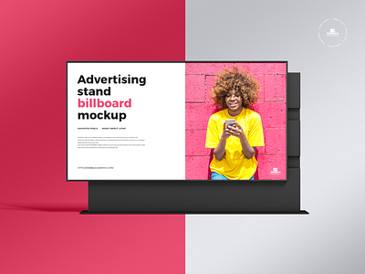 Free Billboard Mockup display mockup