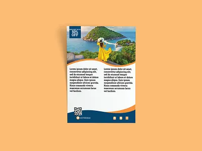 Travel Flyer Design adobe photoshop branding flyer design graphic design logo poster social media banner social media design travel flyer design ux