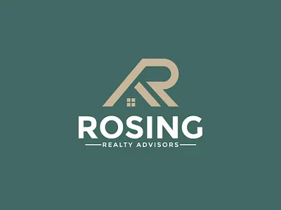 R_A_Real Estate_logo brandiderntity branding brandmark companylogo design graphic design illustrator logo ralogo real estate logo