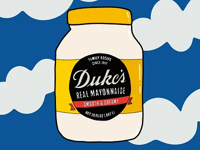 Duke's bold creative direction design digital art graphic design illustration maximalism mayo pop art procreate