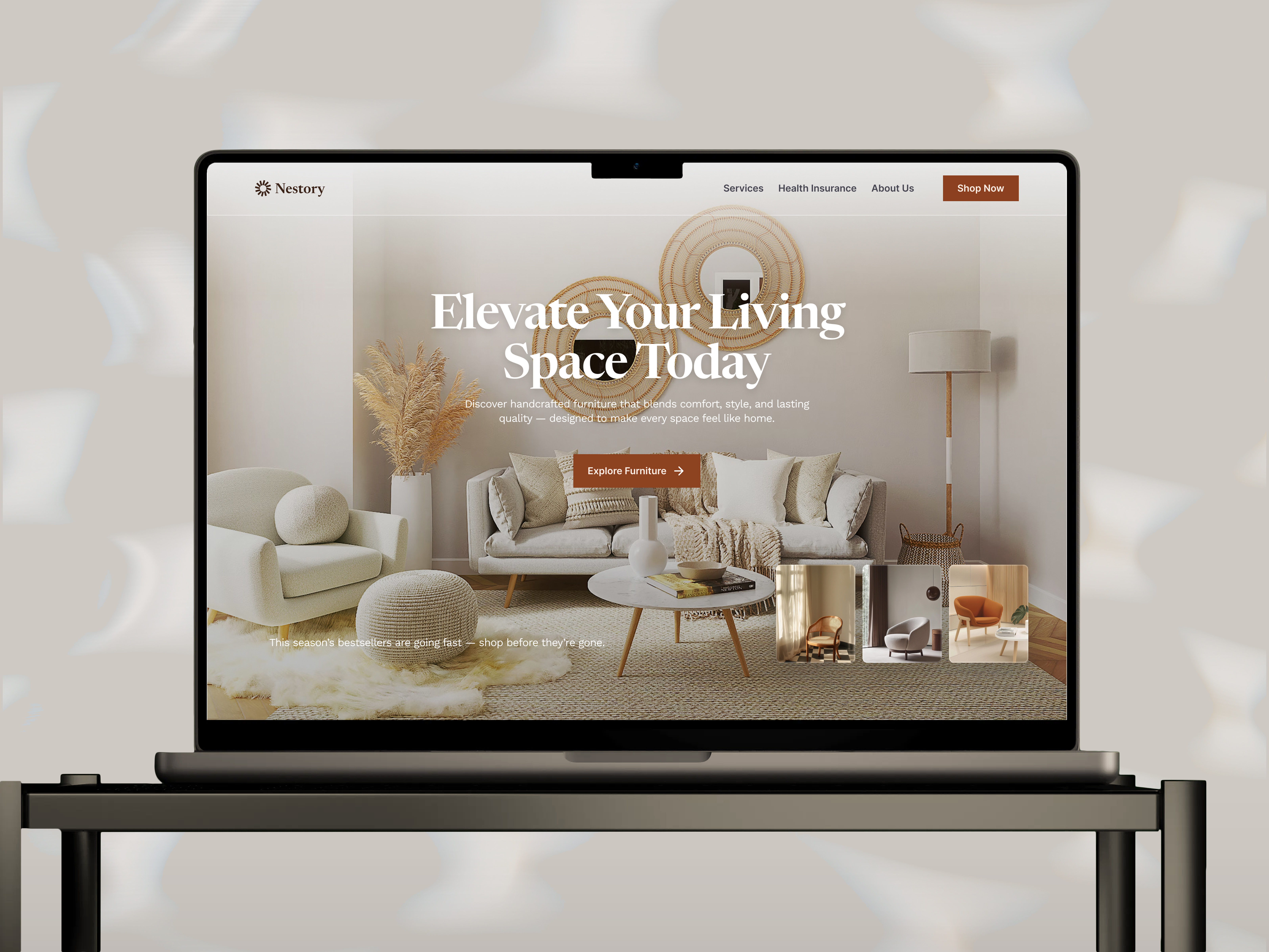 Example of Modern Website Design