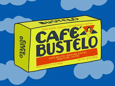 Bustelo bold creative direction design digital art graphic design illustration maximalism pop art procreate