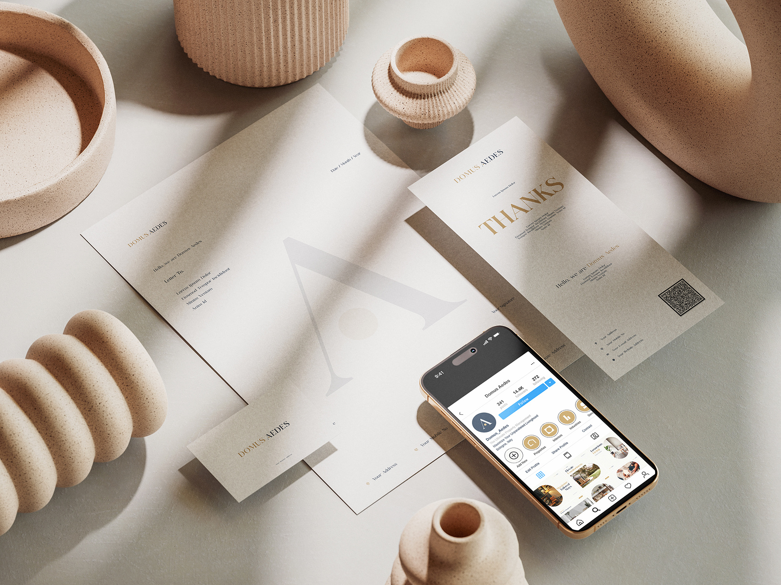 Example of High End Corporate Stationery Kits 