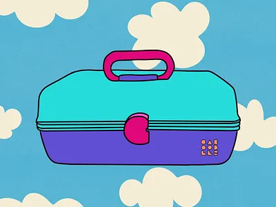 Caboodle bold creative direction design digital art graphic design illustration maximalism nostalgia pop art procreate