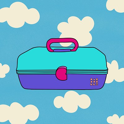 Caboodle bold creative direction design digital art graphic design illustration maximalism nostalgia pop art procreate