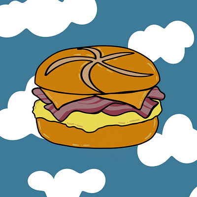 BECSPK bold creative direction design digital art food graphic design illustration maximalism pop art procreate