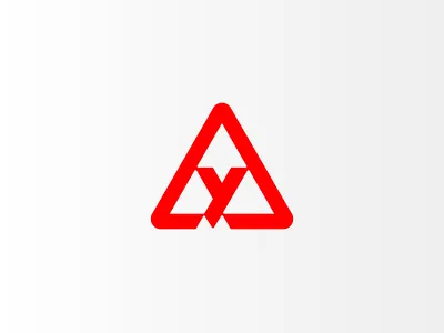 Letter AY Logo Design ay ay icon ay logo brand branding company logo design initial ay initial y letter ay letter y logo logo design logo designer logomark logotype y icon y logo y triangle ya logo