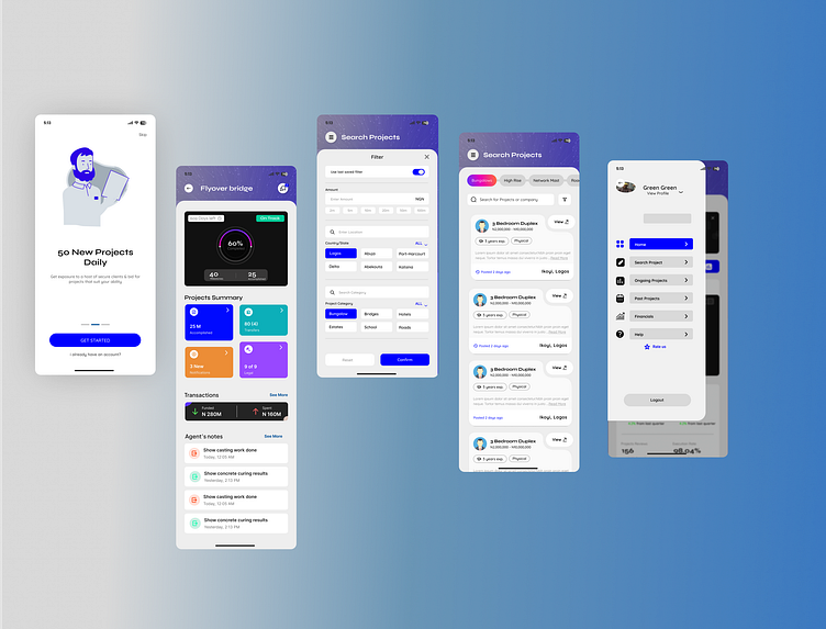 MGT Platform - mobile app UI-Design by Success Hycenth on Dribbble