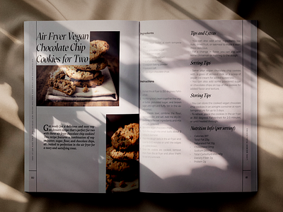 Fry it Up for Two: Delicious Air Fryer Recipes for Smaller House author brand design book design book publishing branding cookbook cookbook layout design cooking book fry it up for two graphic design illustration writer