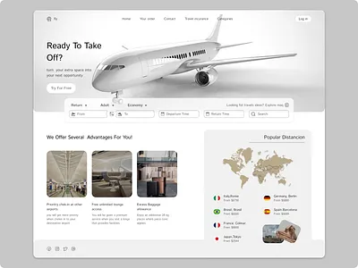 Airline Tickets app branding design fight fly ticket travel ui ux world