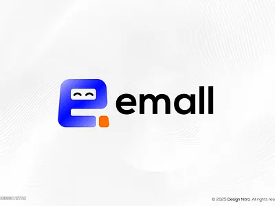 email - Ecommerce Agency Logo brand guidelines brand identity branding design design nitro digital marketing ecommerce logo graphic design logo logo design shopping logo ui