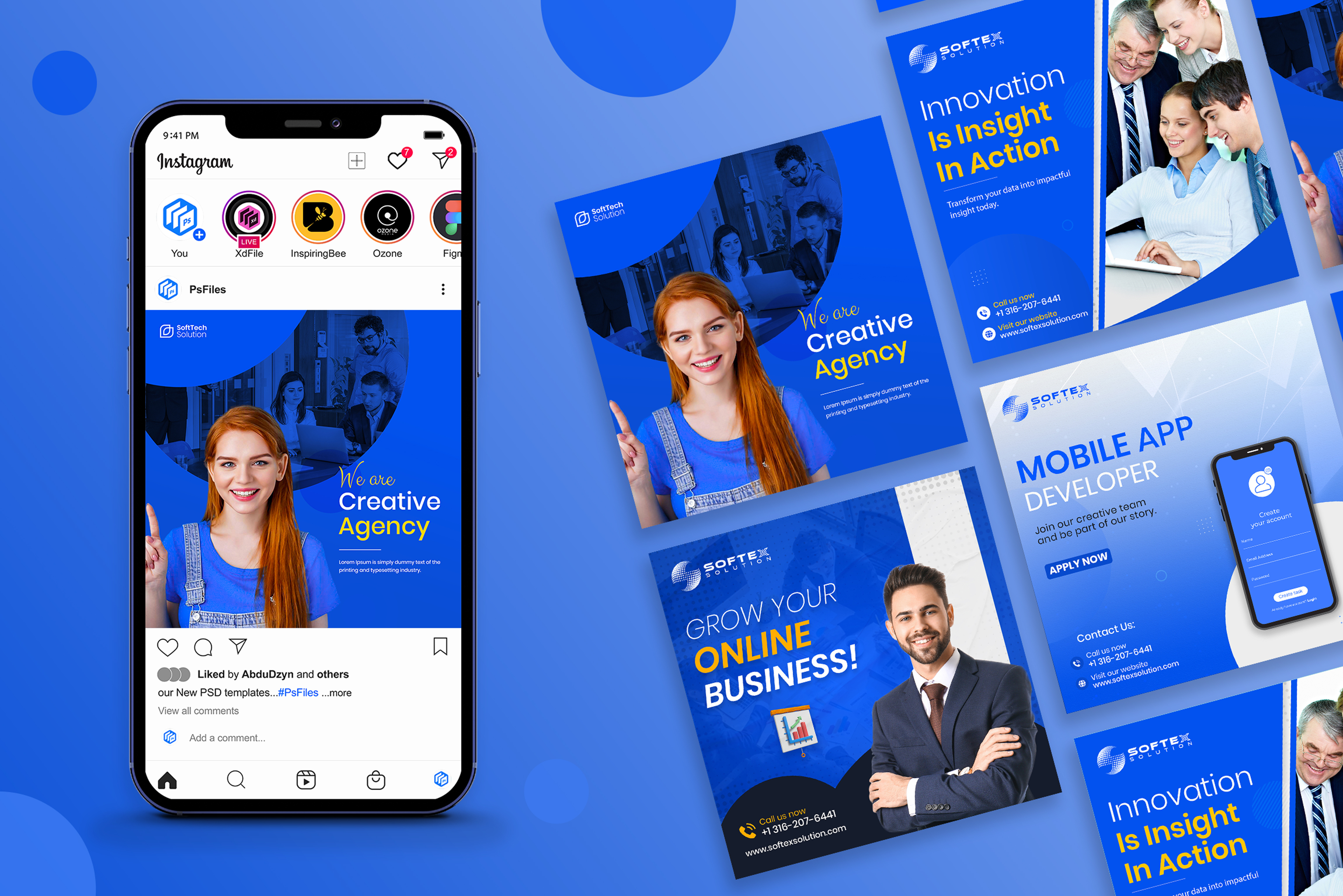 Social Media Post Design For Software Company brand branding brandmark design graphic design illustration logo logodesign logos ui