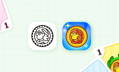 Card Game Icon app app icon cards design game game icon icon illustration