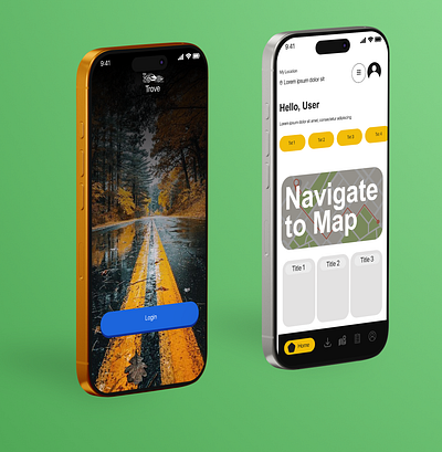 UI Design for Canada-based innovative app 'Trove' (in-progress) ios app mobile design ui