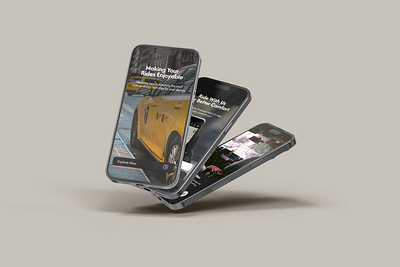 A to B - Chose Your Ride App app branding design graphic design logo taxi uber ui ux vector