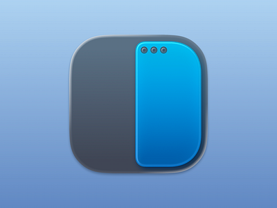 Rectangle – Liquid Glass App Icon app icon liquid glass macos sketch.app
