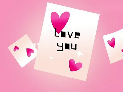 Valentines Logo animation couple cute greeting hearts intro logo love message minimal motiondesign pink romance romantic soft sweet typography valentine wedding youmotion
