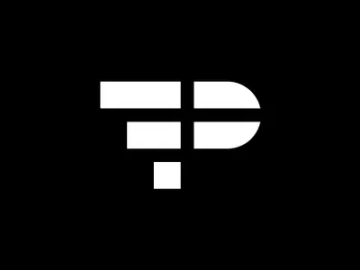 FP brand branding design fp fp logo icon identity lettermark logo logo design logo designer logotype minimalist monogram symbol