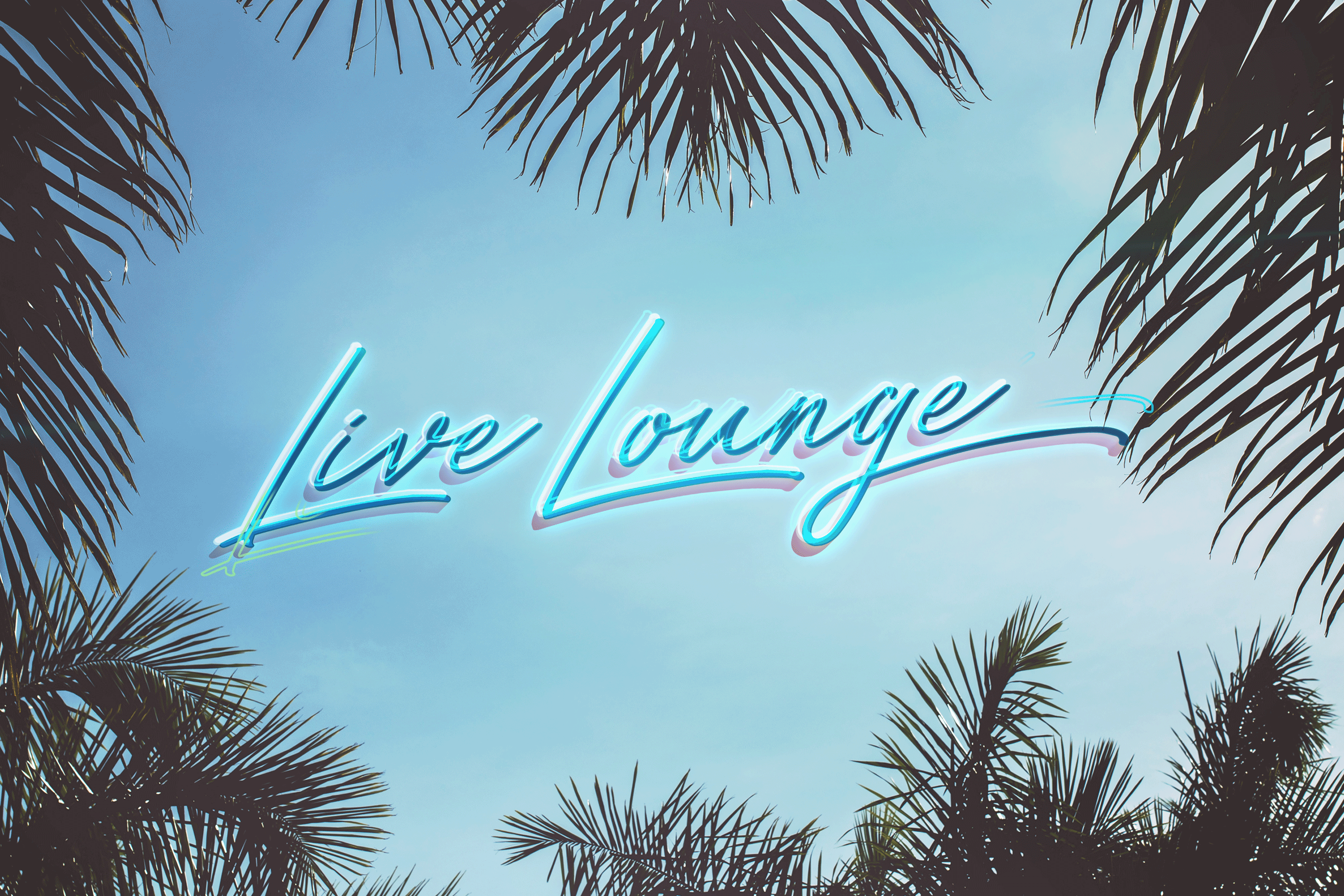 Live Lounge Logo branding graphic design logo typography