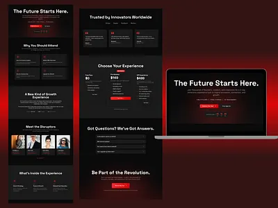 SaaS Landing Page for Marketing Agency UI/UX - Figma to Webflow animation brand brand design branding design designer figma graphic design landing page marketing saas saas landing page saas landing page design saas website saas website design ui ux web design website design website development
