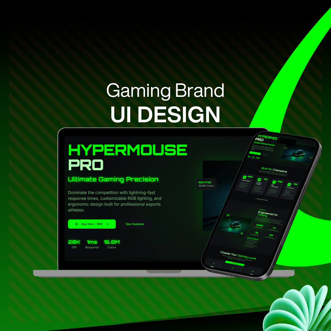 Gaming Brand UI Design | Figma Landing Page for Gaming Website animation brand design design figma game website gaming website graphic design landing page landing page design motion graphics saas saas design saas landing page saas landing page design saas website saas website design ui web design web development website design