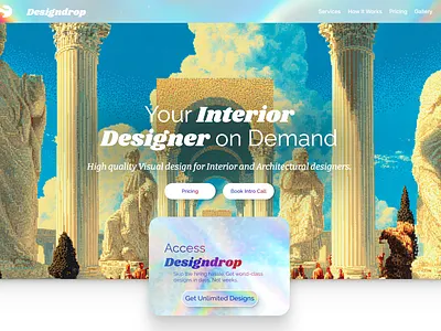Designdrop Web design branding graphic design product design web design