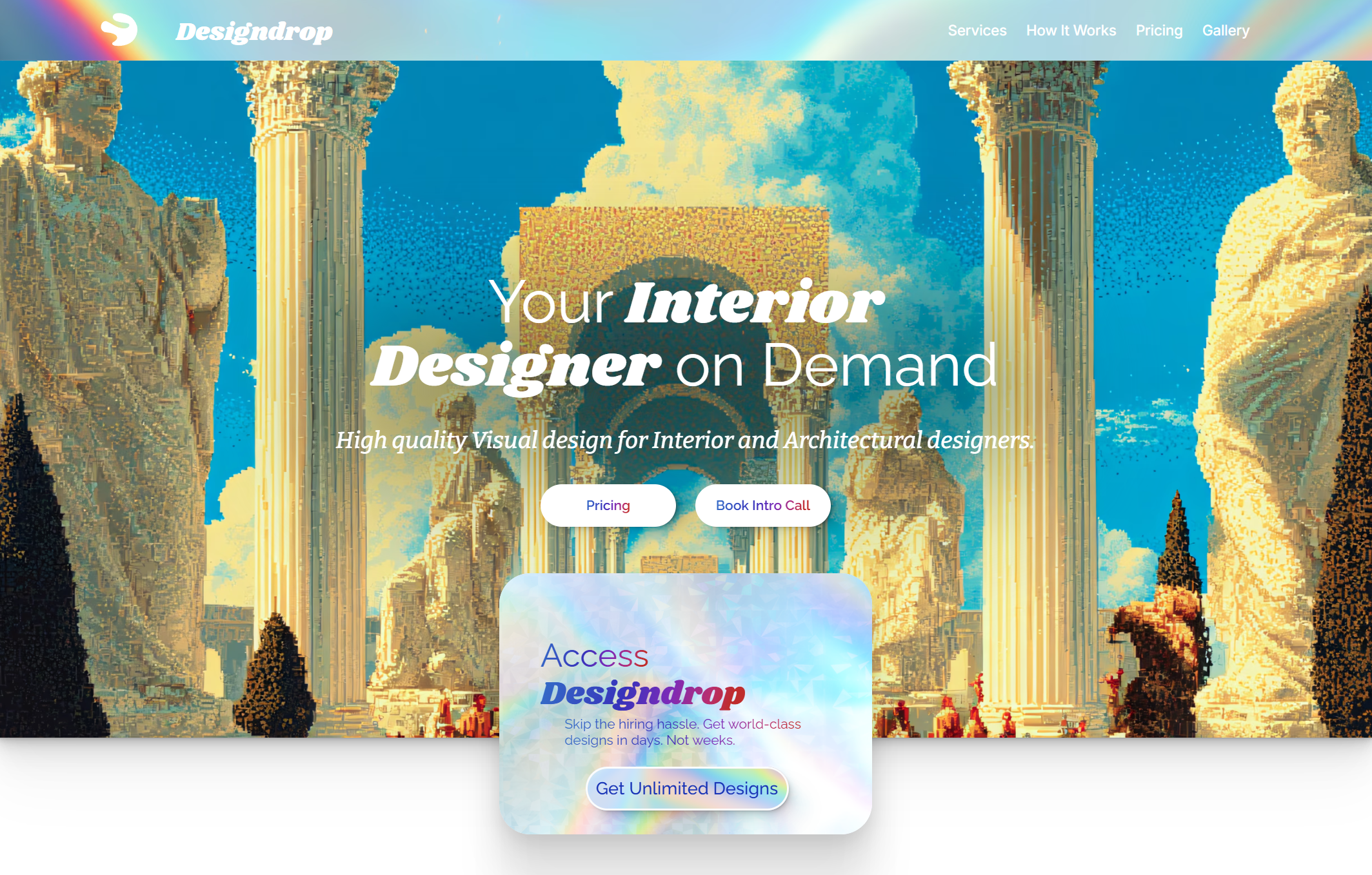 Example of On Demand Unlimited Designs