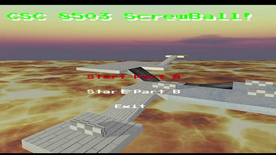 Screwball Scrumble CSC8503 3d c game glsl opengl physics programming rendering