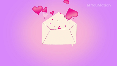Valentines Logo animation couple envelope greeting heart intro logo love message minimal motiondesign pink romance romantic romanticday soft sweet valentine wedding