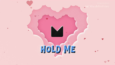 Valentines Typography animation cinematic couple elegant heart holiday intro love motiondesign papercut pink romance romantic romanticday soft story sweet typography valentine youmotion