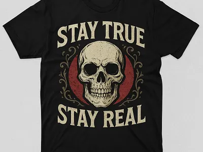 VINTAGE STREETWEAR SKULL ILLUSTRATION | RETRO T-SHIRT GRAPHIC bold typography skull illustration streetwear streetwear graphic tshirt design urban design vector art vintage design