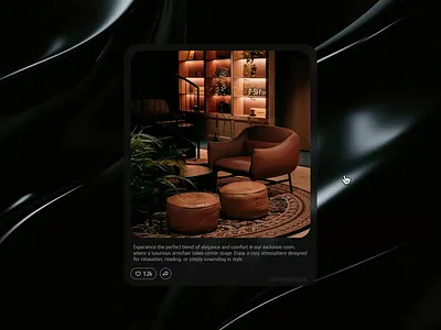 Simple like interaction animation design motion graphics ui