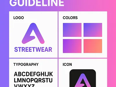 ABSTRACT GRADIENT BRANDING SET | MODERN IDENTITY DESIGN abstract design brand identity brand kit branding branding set futuristic gradient design graphic design illustration logo branding logo concept minimal design modern branding premium design 3d visual identity