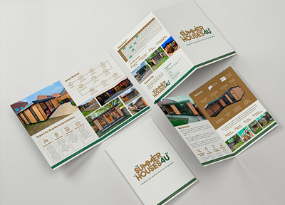 Brochure Design – Summer Houses 4U branding brochure brochure design canva catalogue design document ebook flyer design graphic design logo pdf