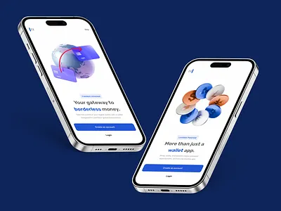 Tradedeck mobile app onboarding ui ux