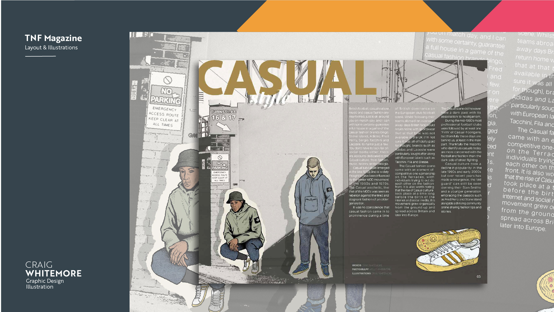 Magazine Layout / Typography / Illustration illustration layout layout design magazine layouts typograhy