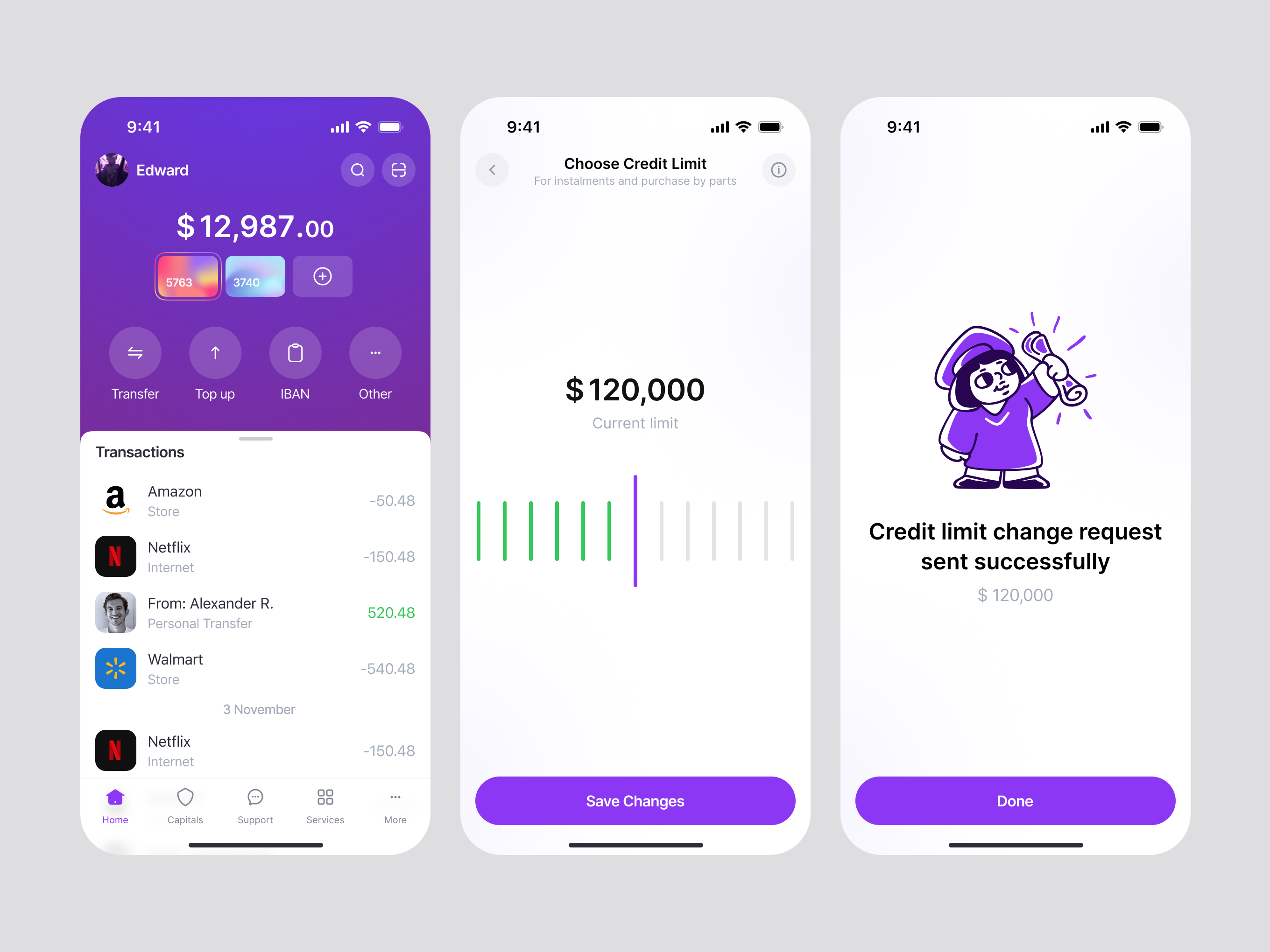 Example of Mobile App