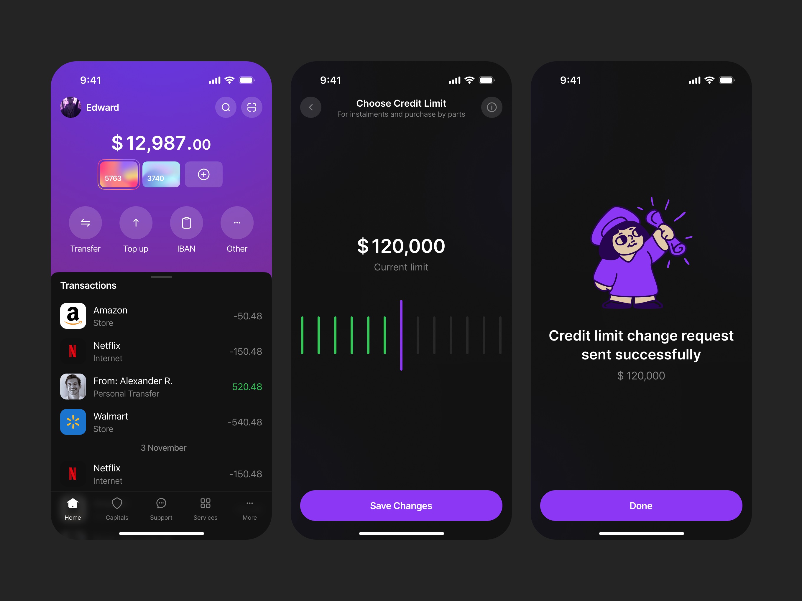 Example of Fintech Mobile App