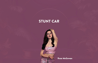 Stunt Car Rose McGowan