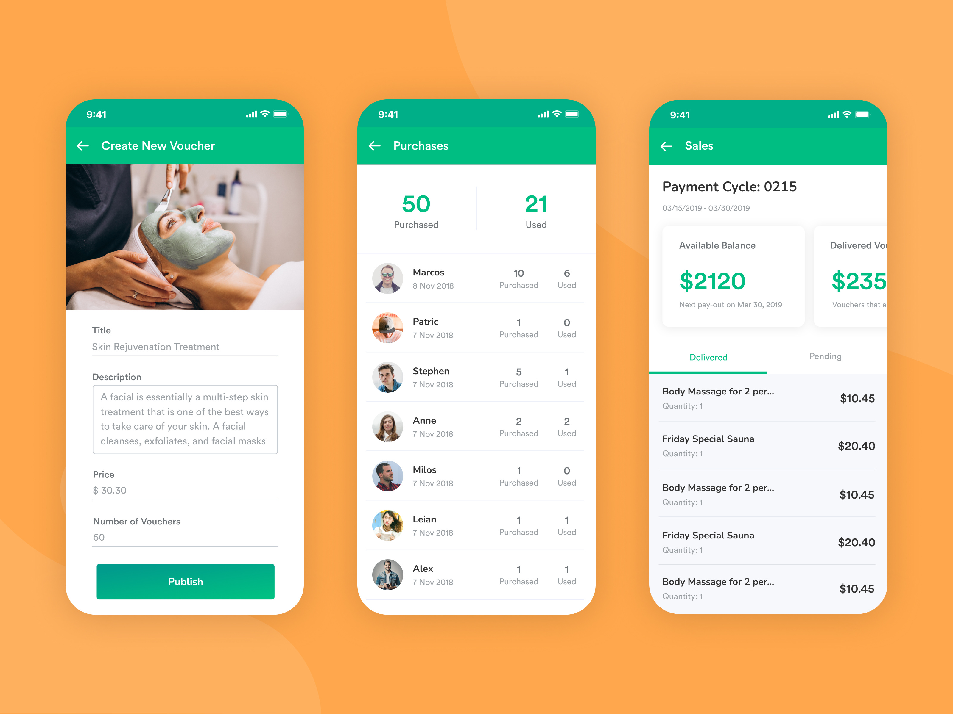 Example of Mobile App Design & Development