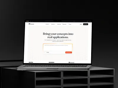 Dynastic Hero - Landingpage Exploration app clean design landingpage minimal ui