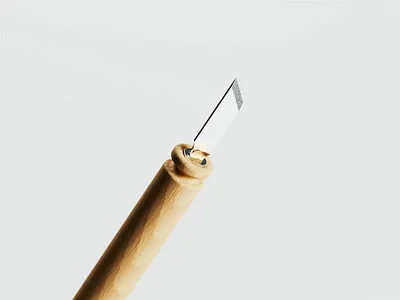 Faster, Better, Stronger and Worse 3d 3d animation blender blender3d illustration isometric isometric illustration metal scalpel tool wood
