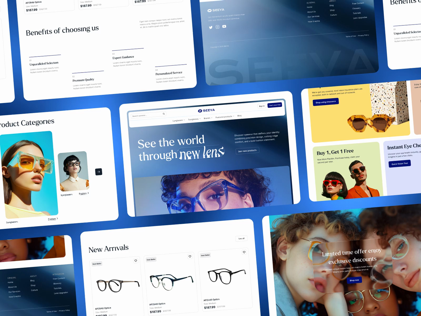 Example of E Commerce Website UI/UX Design