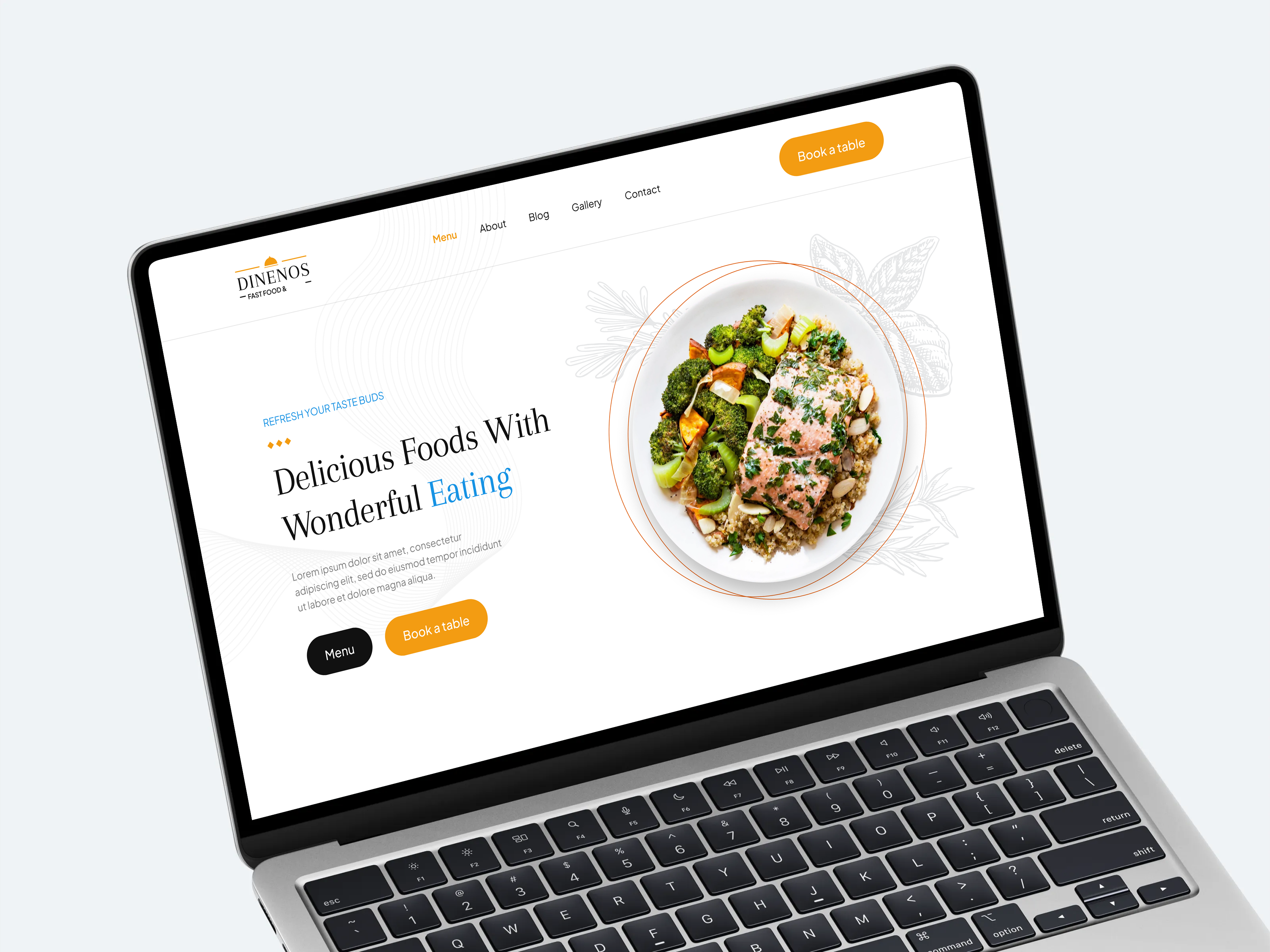 Restaurant Website Template ecommerce food delivery food landing page food website home page koushik restaurant homepage design restaurant landing page restaurant ui restaurant ui design restaurant website restaurant website design ui website western dishes