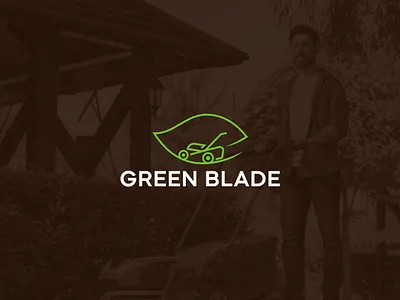 Green Blade – Minimal Eco-Inspired Logo Design brand identity branding design design logo eco garden graphic design green icon illustration leaf logo logo design logos logotype minimal modern timeless ui