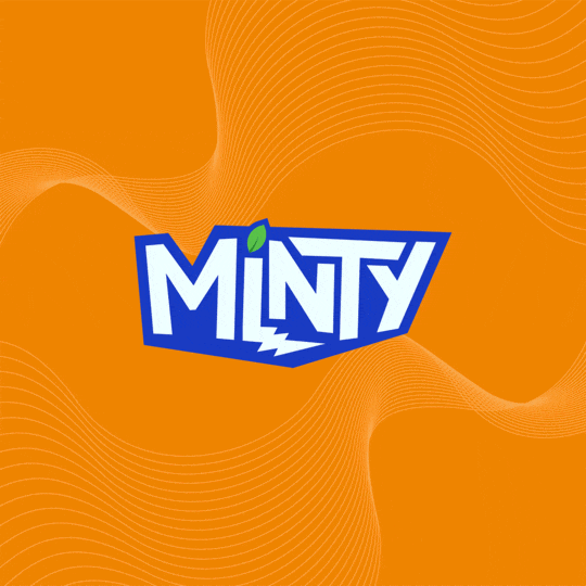 Minty – Minimal Text-Based Logo with Leaf Accent brand identity branding design design logo flat graphic design icon illustration leaf logo logo design logos logotype mint modern timeless ui unique